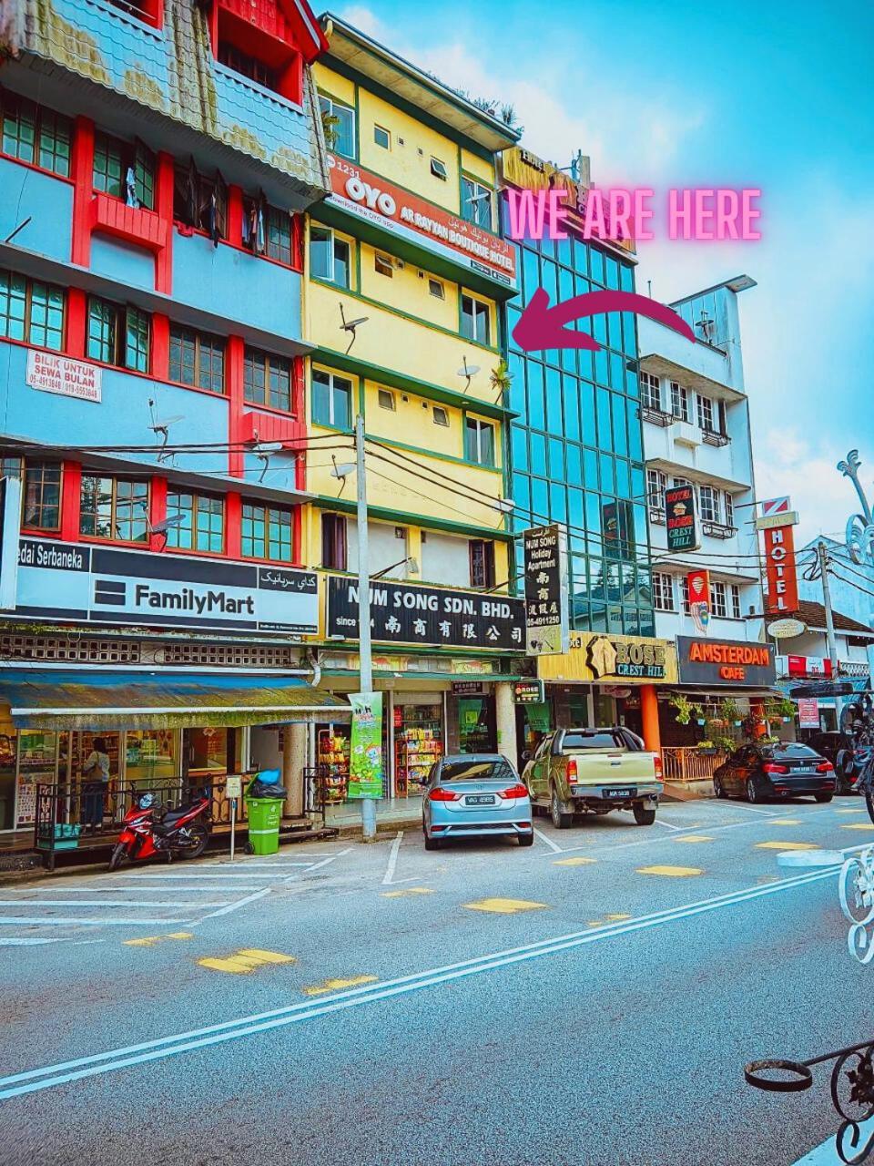 Ar Rayyan Hotel Tanah Rata Bagian luar foto